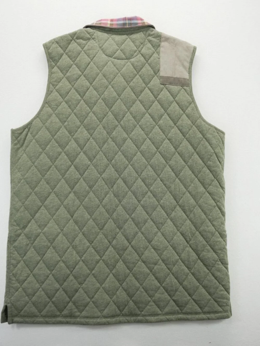 Southern Marsh Vest Mens L Olive Green Quilted‎ Outdoor Pockets Casual Preppy - Picture 9 of 10
